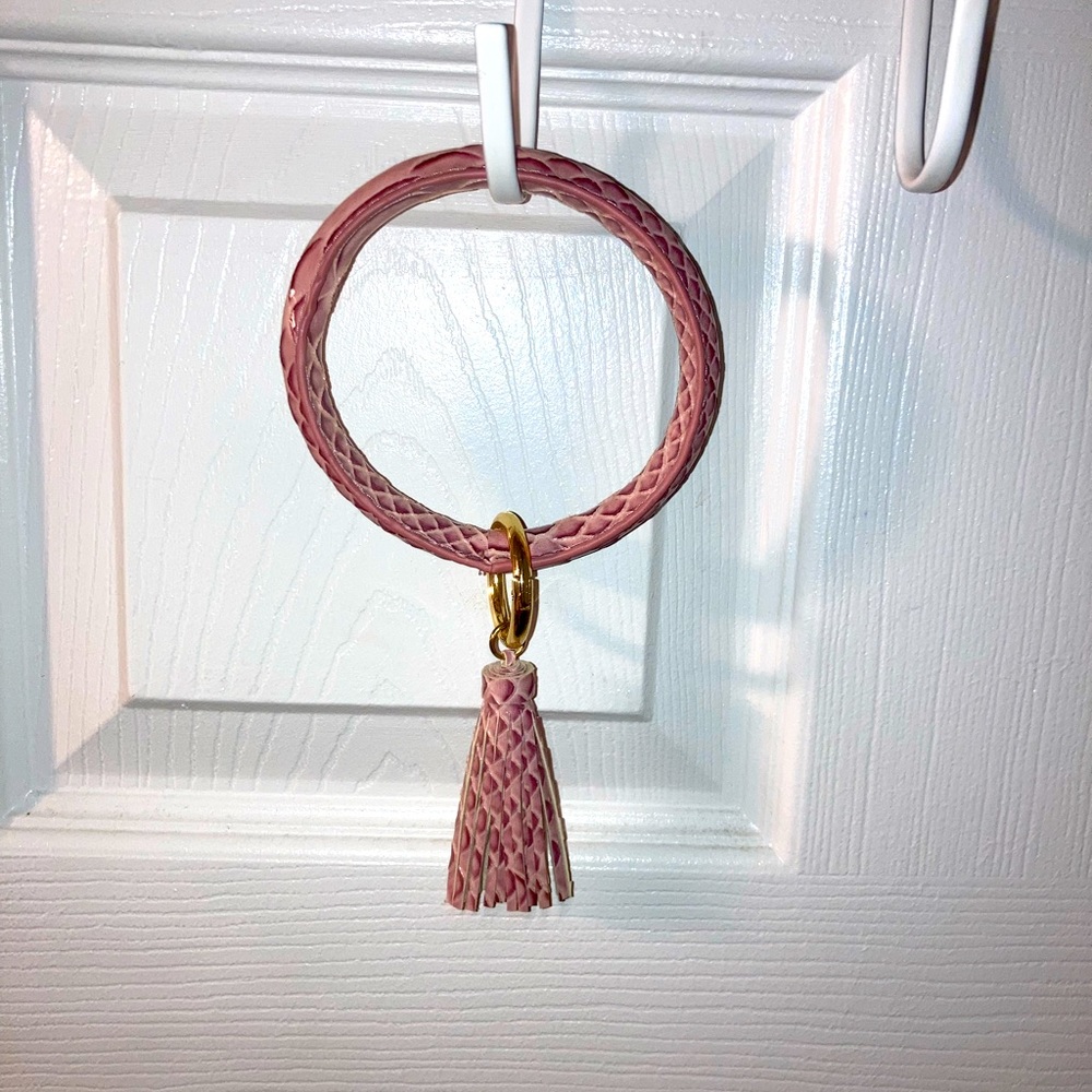 Pink keychain